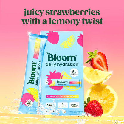 Bloom Nutrition Daily Hydration Sticks 5 count